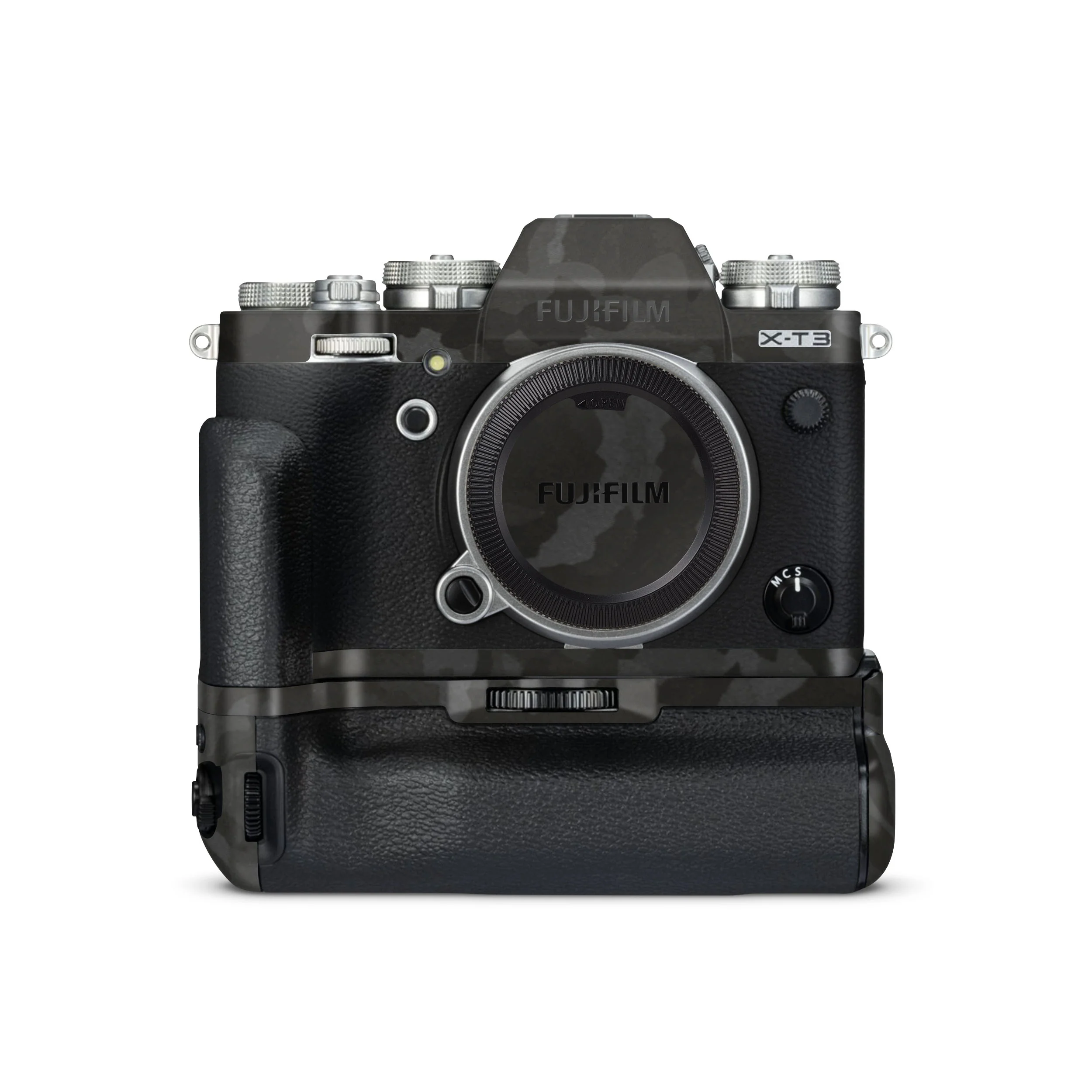 Black Camo Fujifilm X T3 Mirrorless Camera Skin