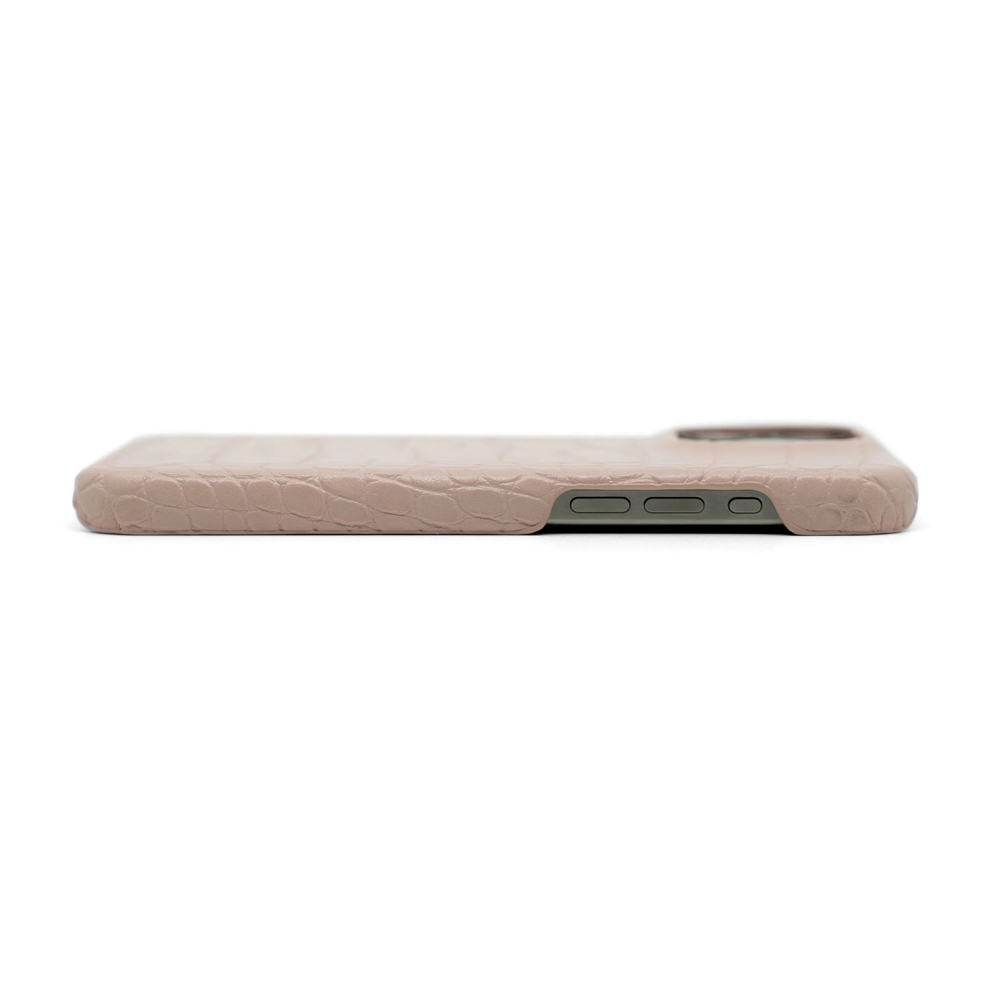 Blush Pink Crocodile iPhone Case - Image 7
