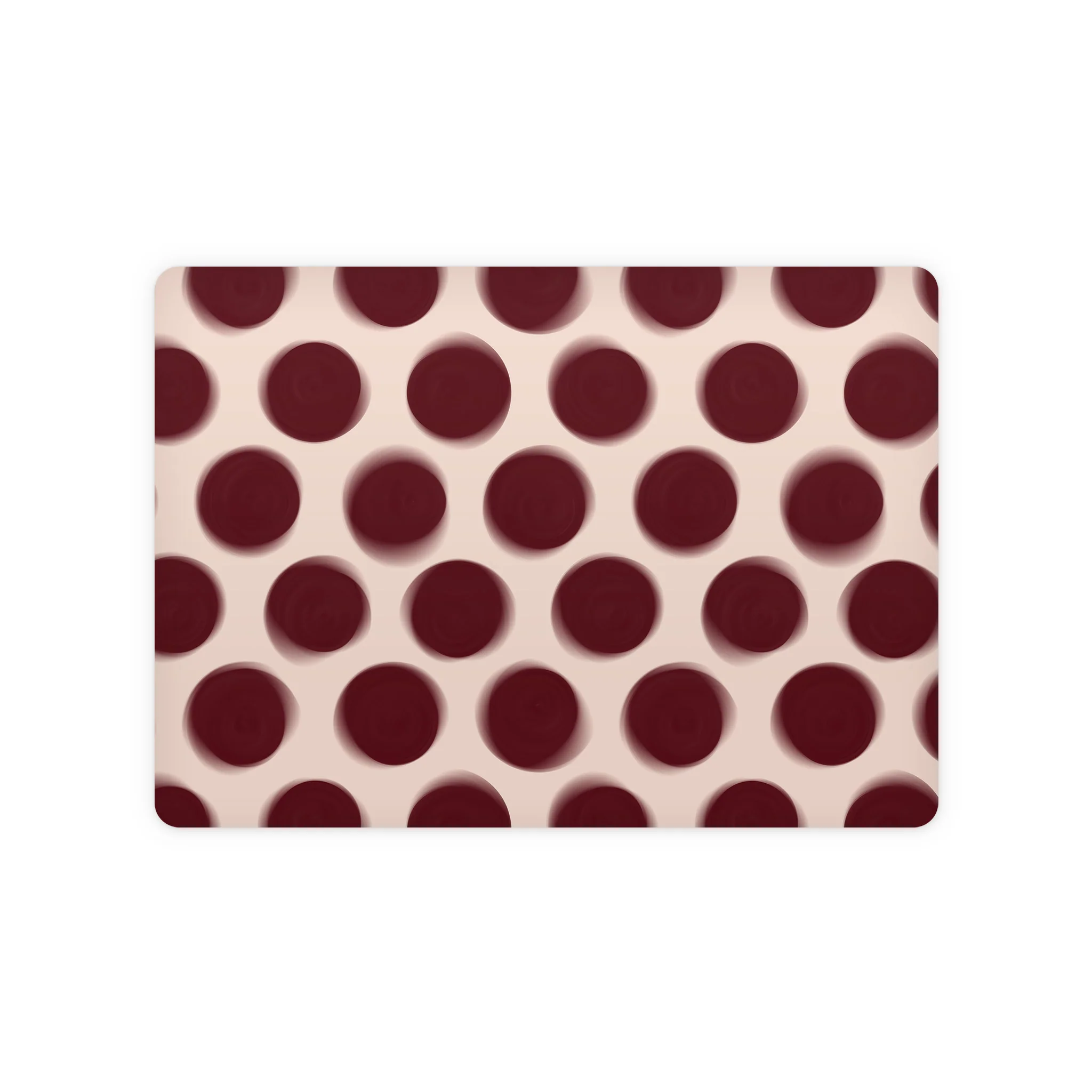 Burgundy Dot Magic Trackpad Skin - Image 2