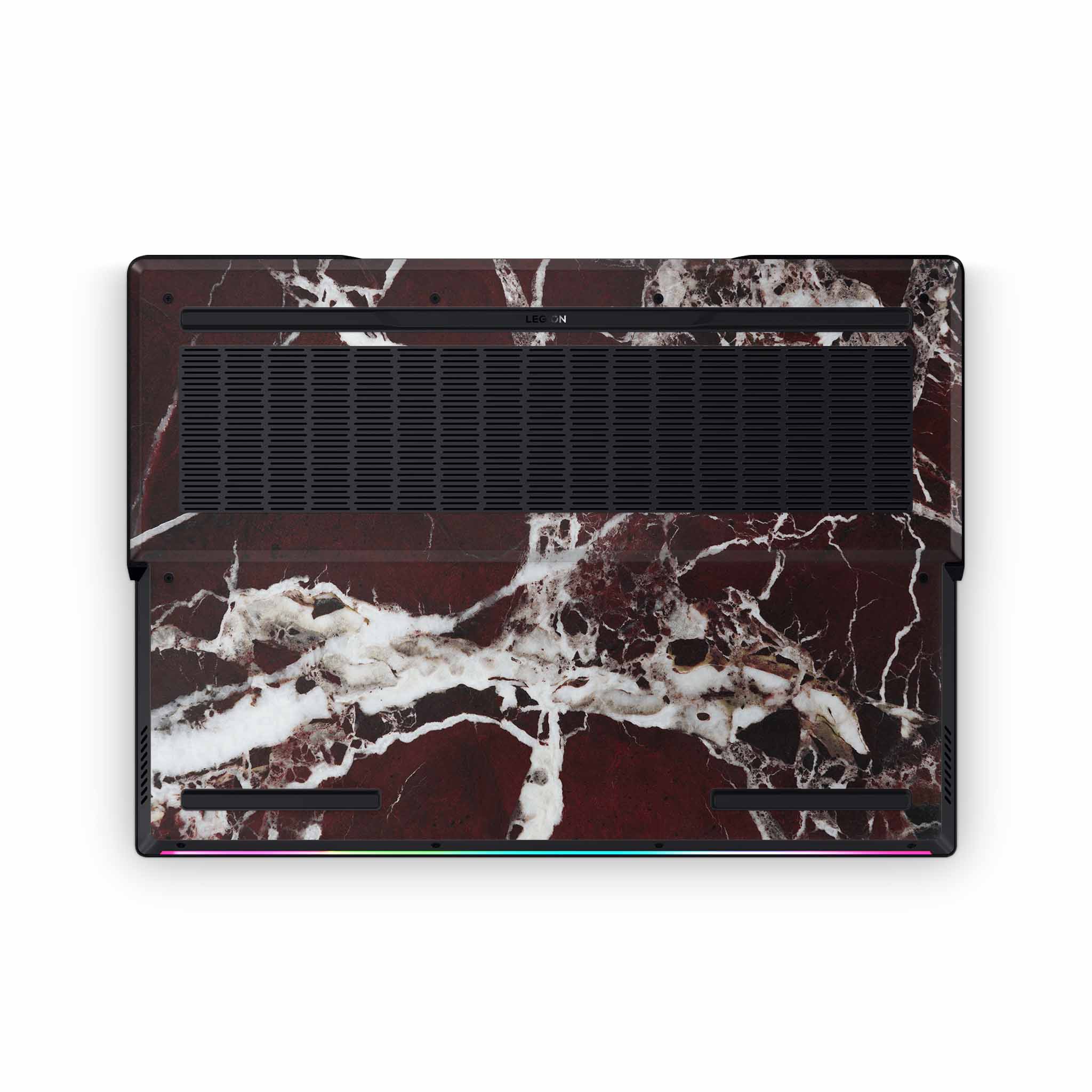 Burgundy Marble Lenovo ThinkPad Skin - Image 5
