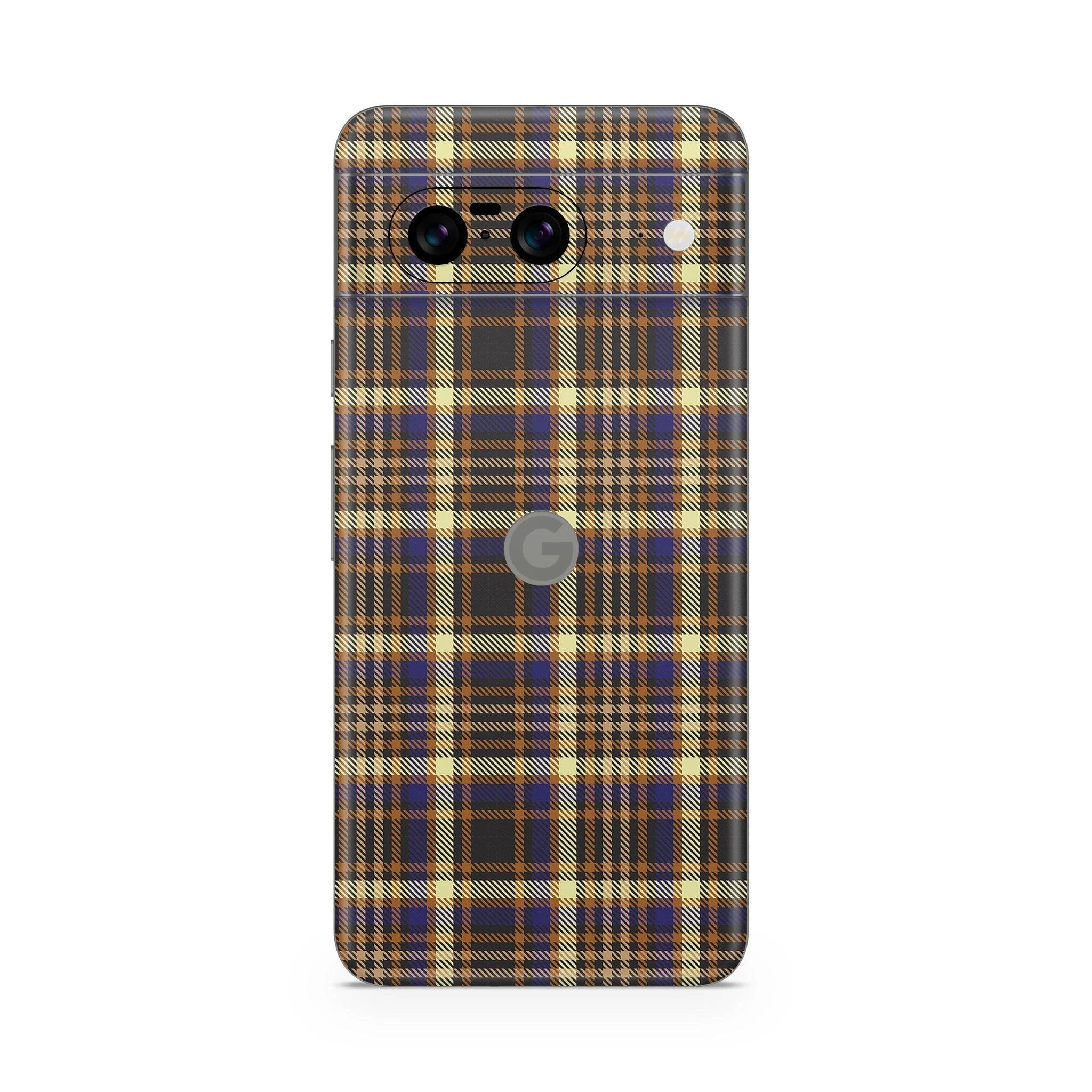 Butterscotch Plaid Google Pixel Skin + Case - Image 4