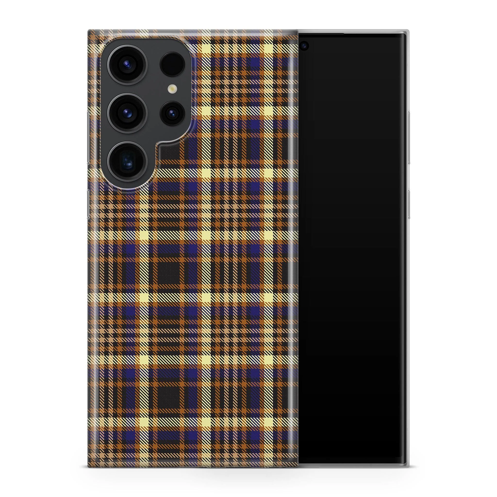 Butterscotch Plaid Samsung Galaxy Skin + Case - Image 3