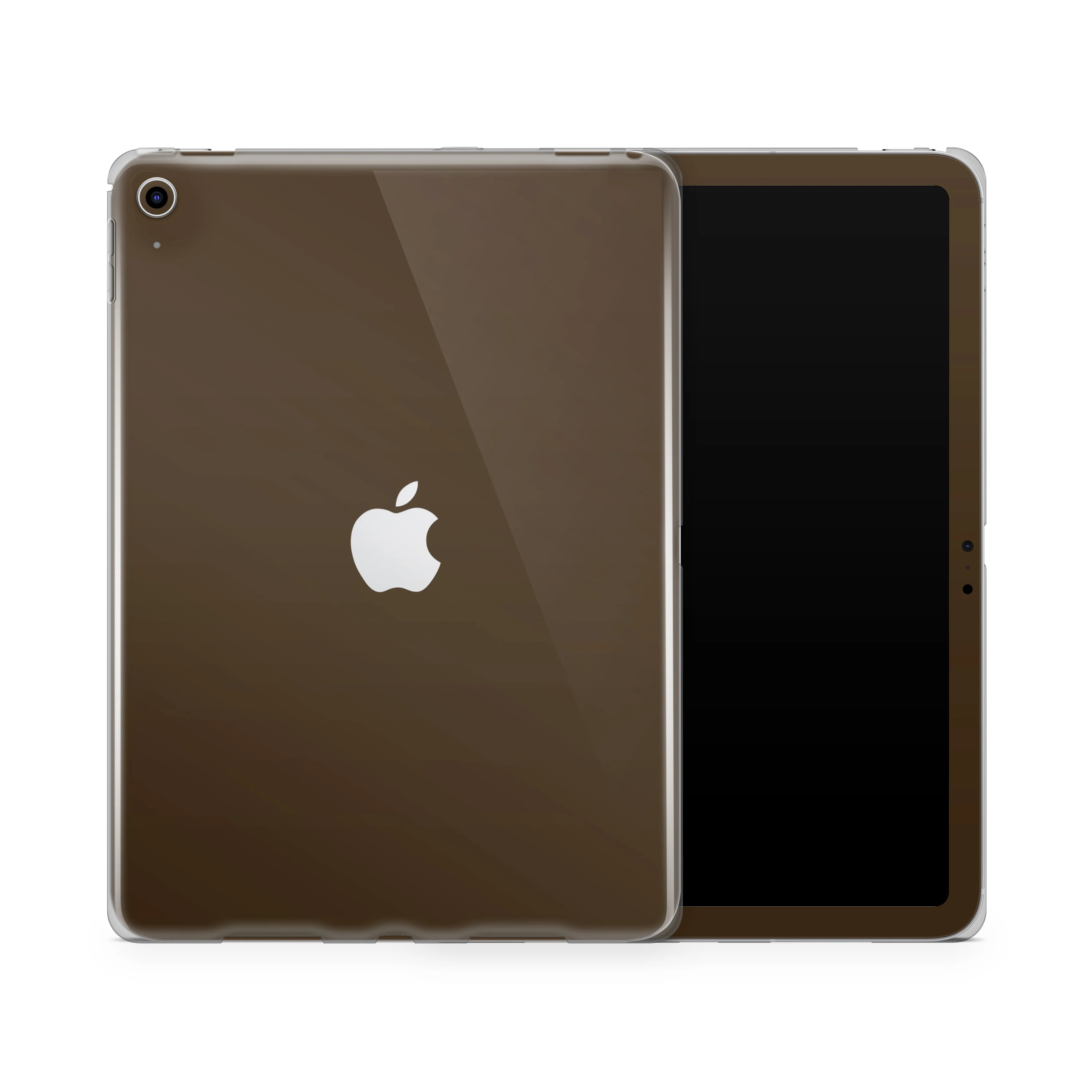 Chocolate Brown iPad Skin + Case - Image 3