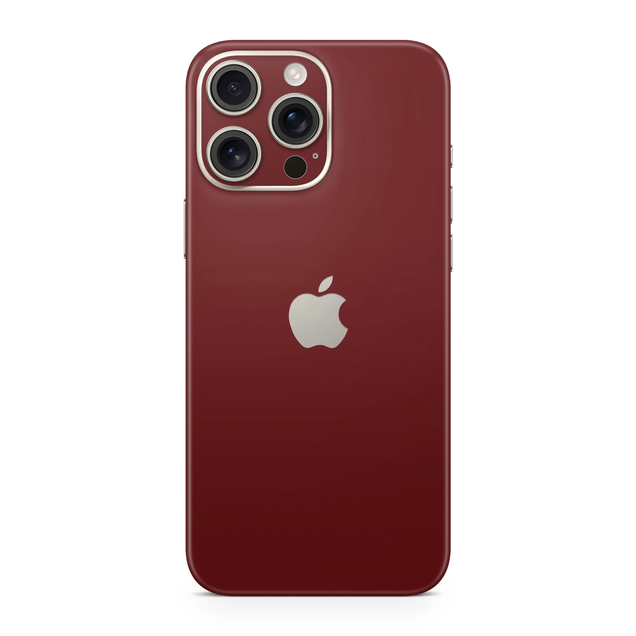 Deep Red iPhone Skin + Case - Image 3