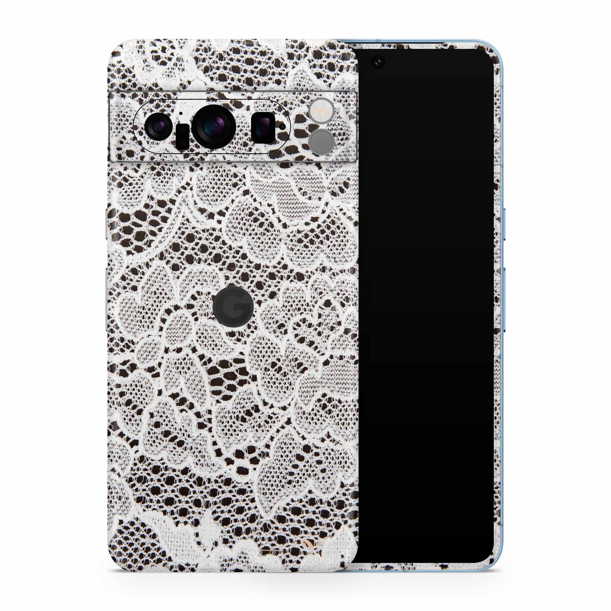 French Lace Google Pixel Skin + Case - Image 4