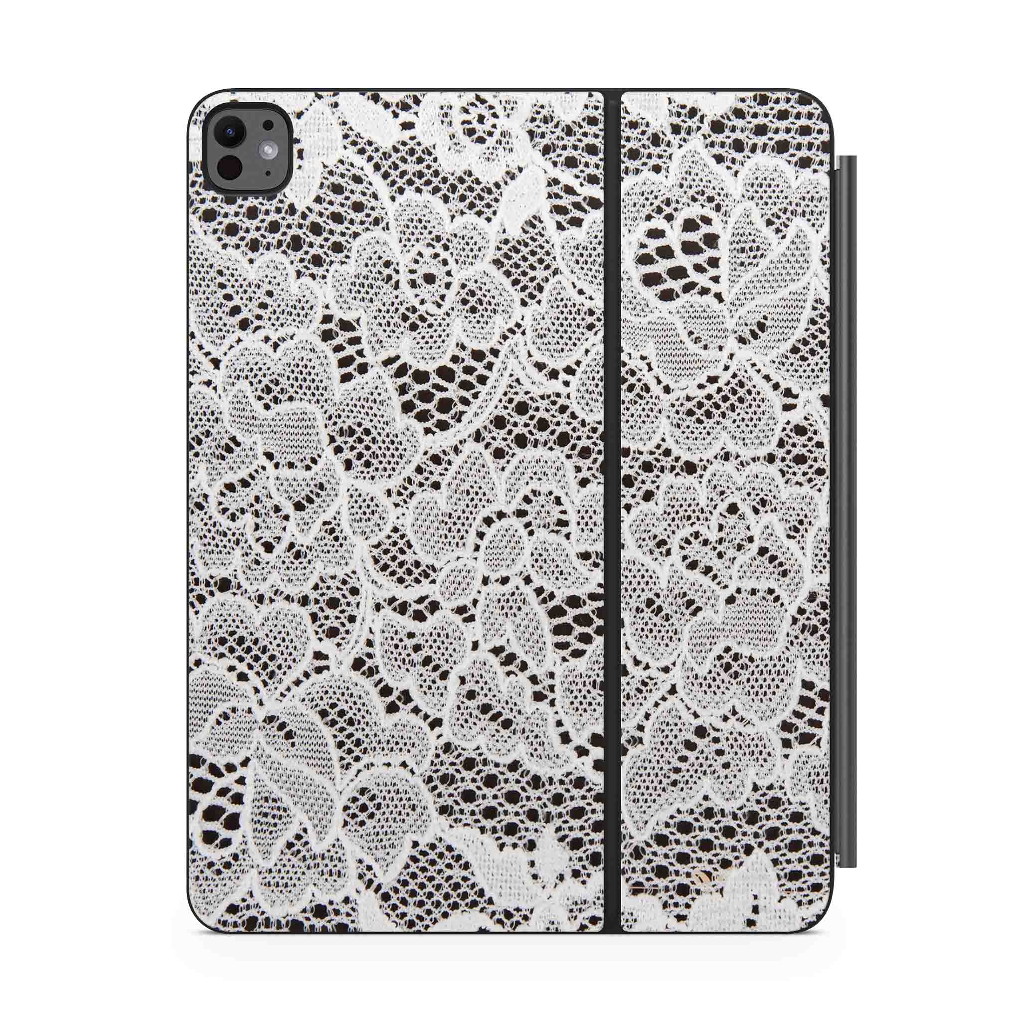 French Lace Magic Keyboard Skin for iPad - Image 2