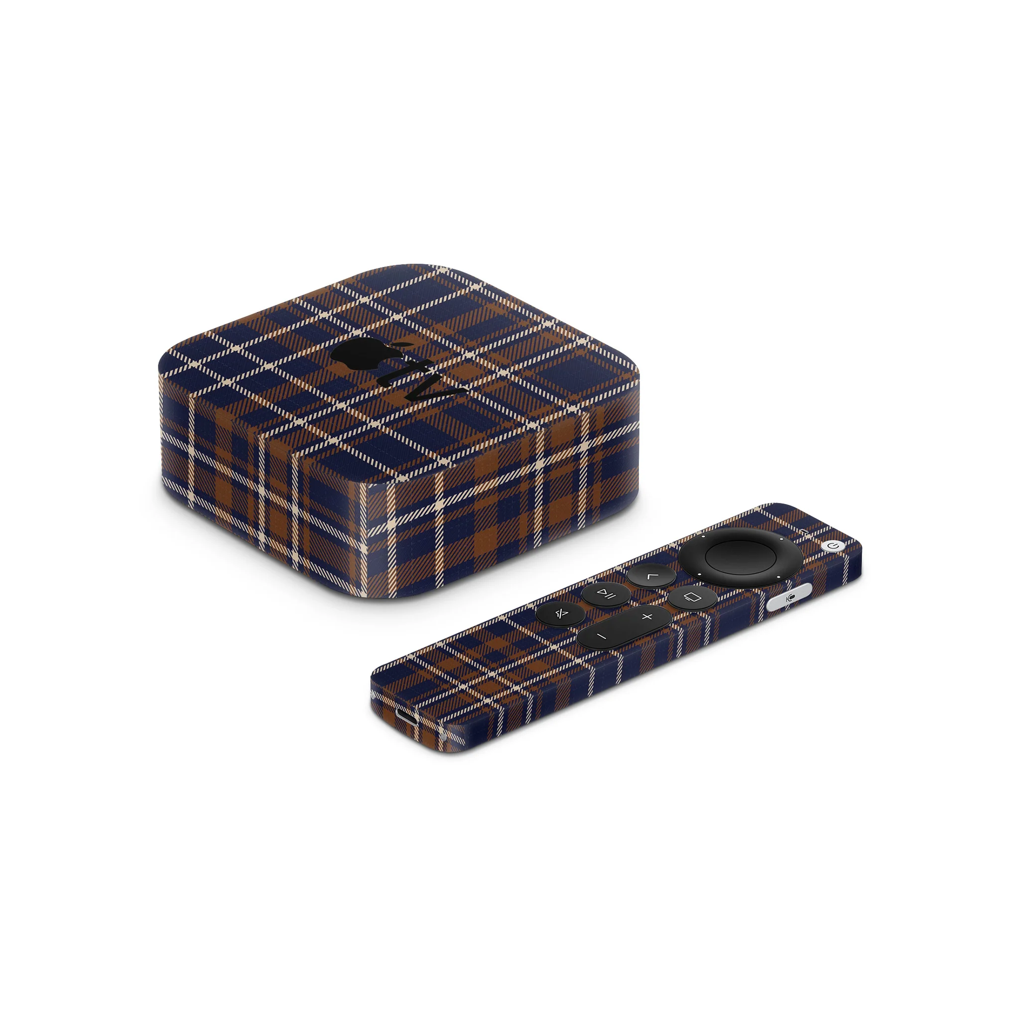 Hot Toddy Plaid Apple TV Skin