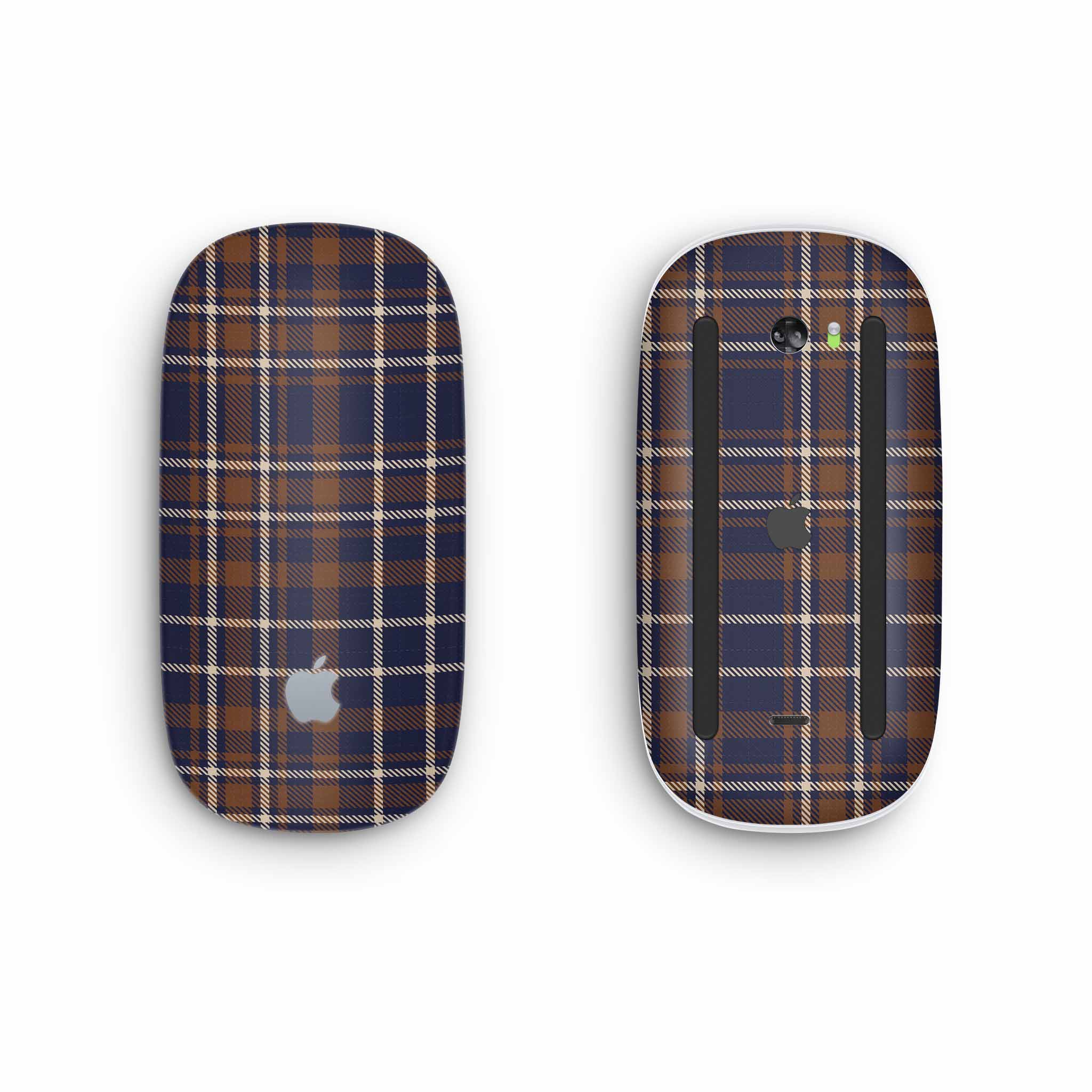 Hot Toddy Plaid Magic Mouse Skin