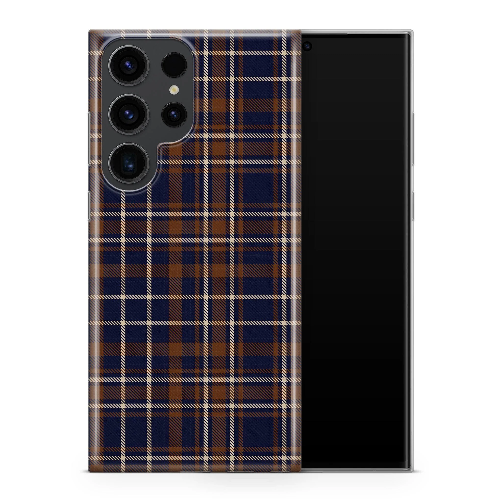 Hot Toddy Plaid Samsung Galaxy Skin + Case - Image 3
