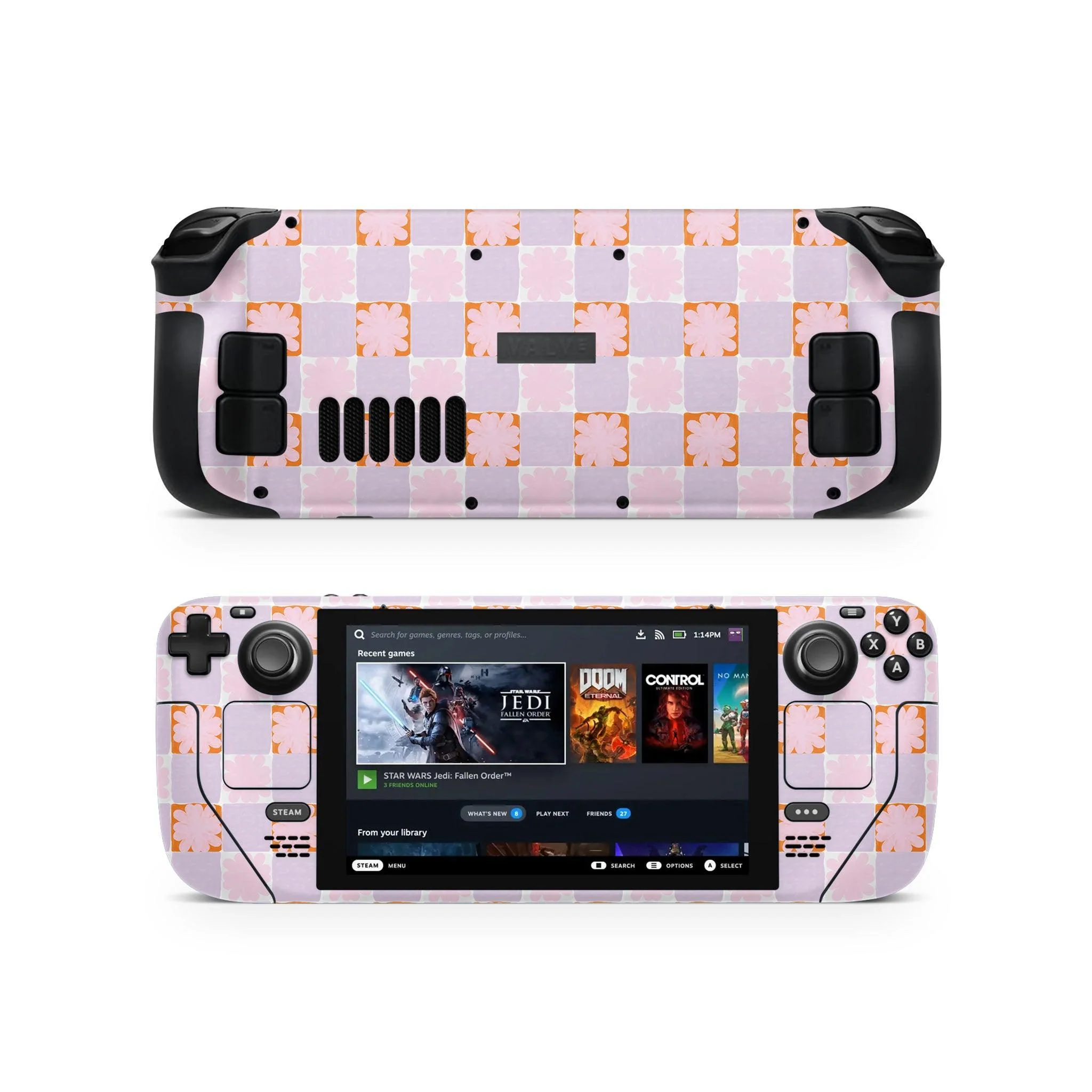 Meadow Quilt Steam Deck Skin