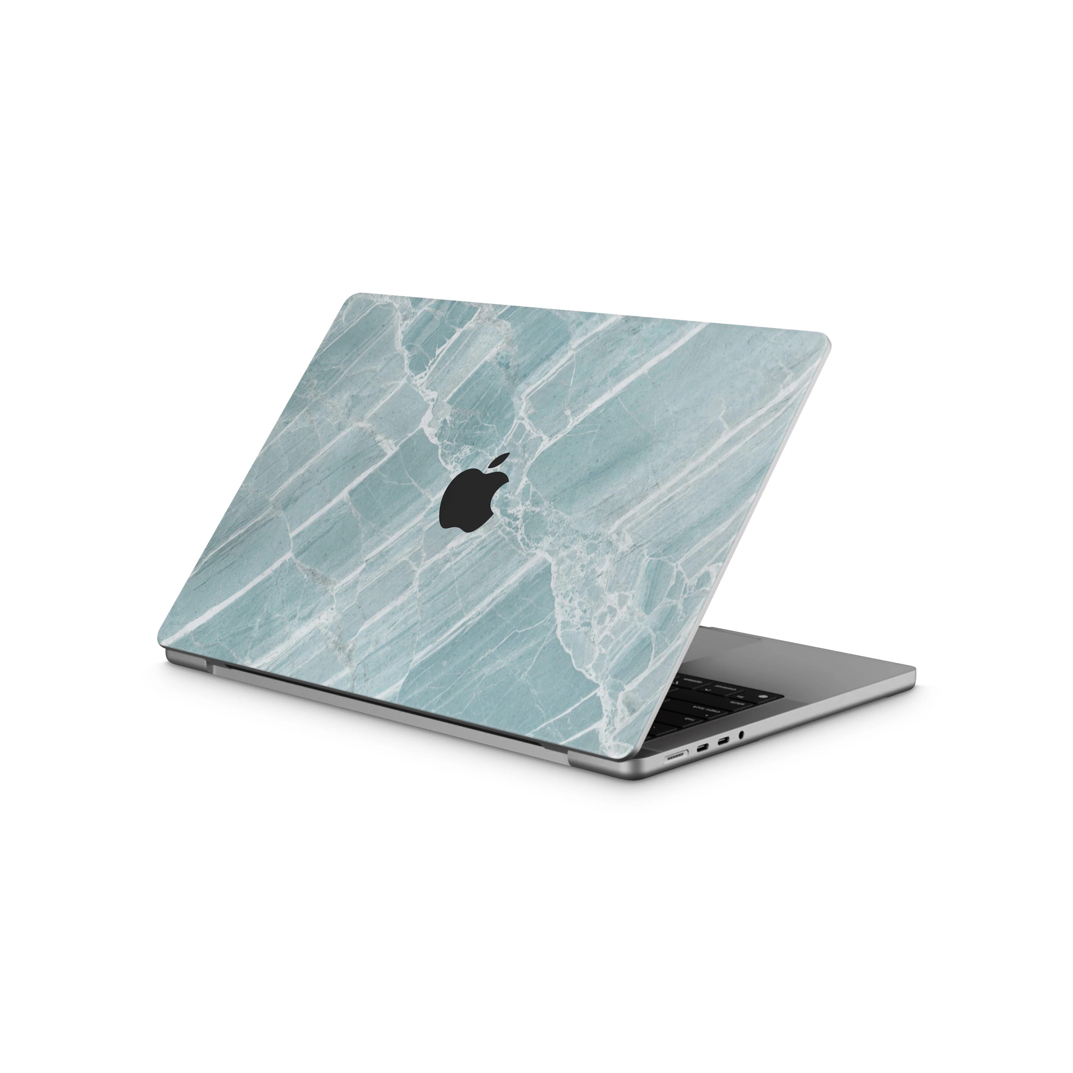 Mint Marble MacBook Skin + Case - Image 5
