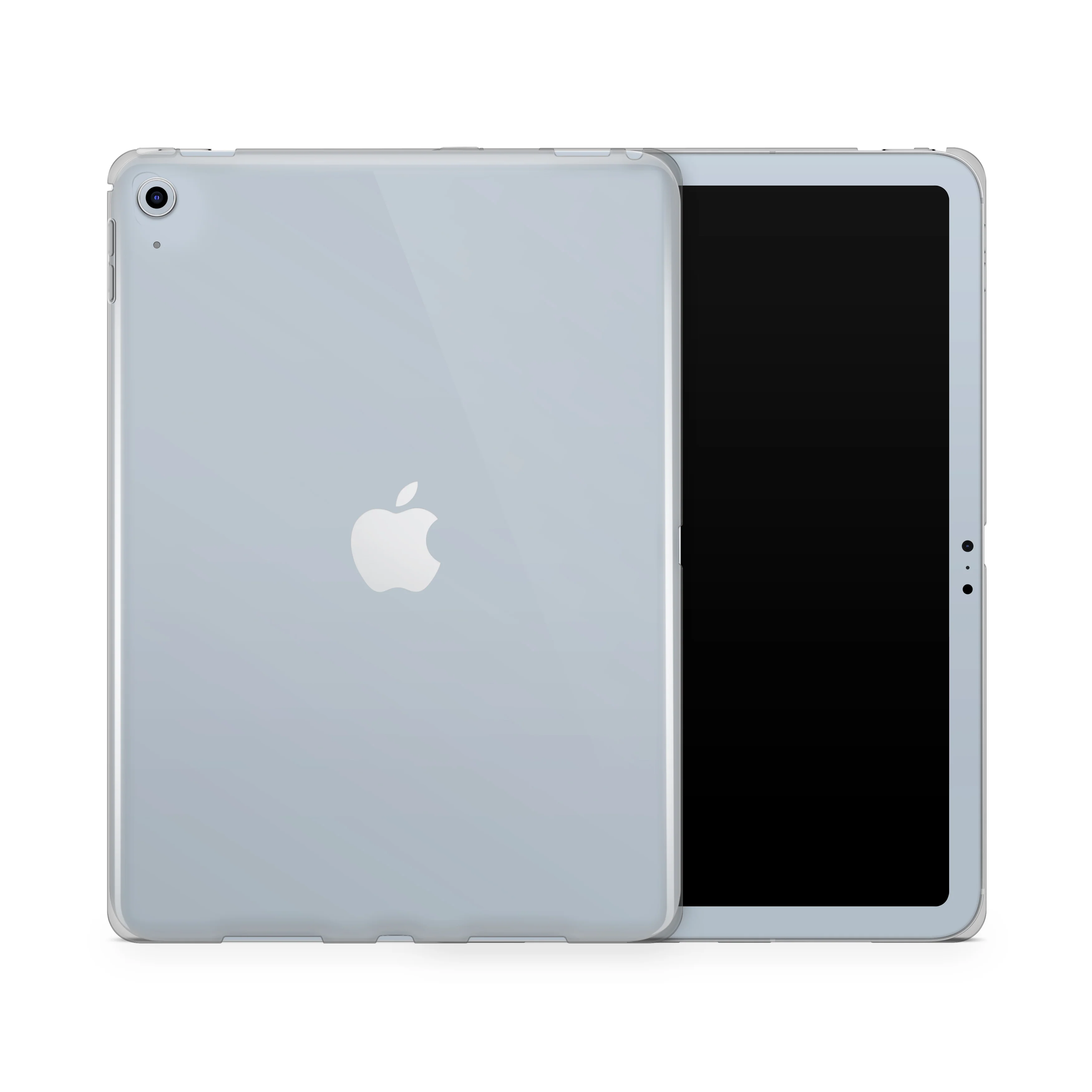 Soft Blue iPad Skin + Case - Image 3