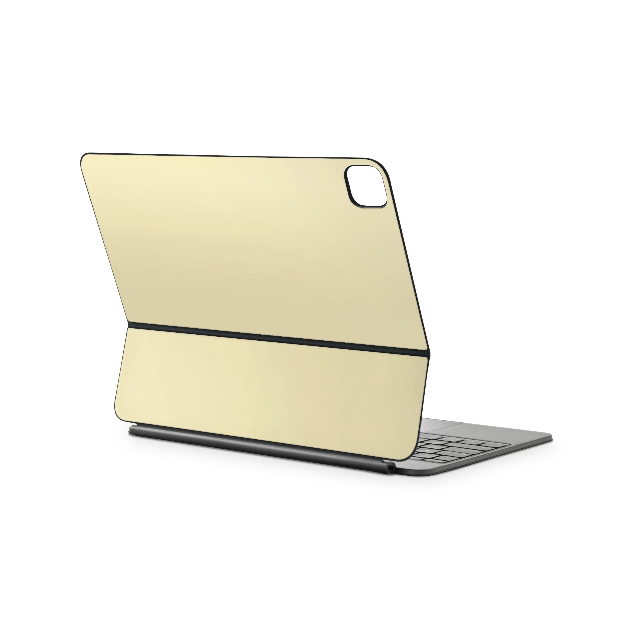 Soft Yellow Magic Keyboard Skin for iPad