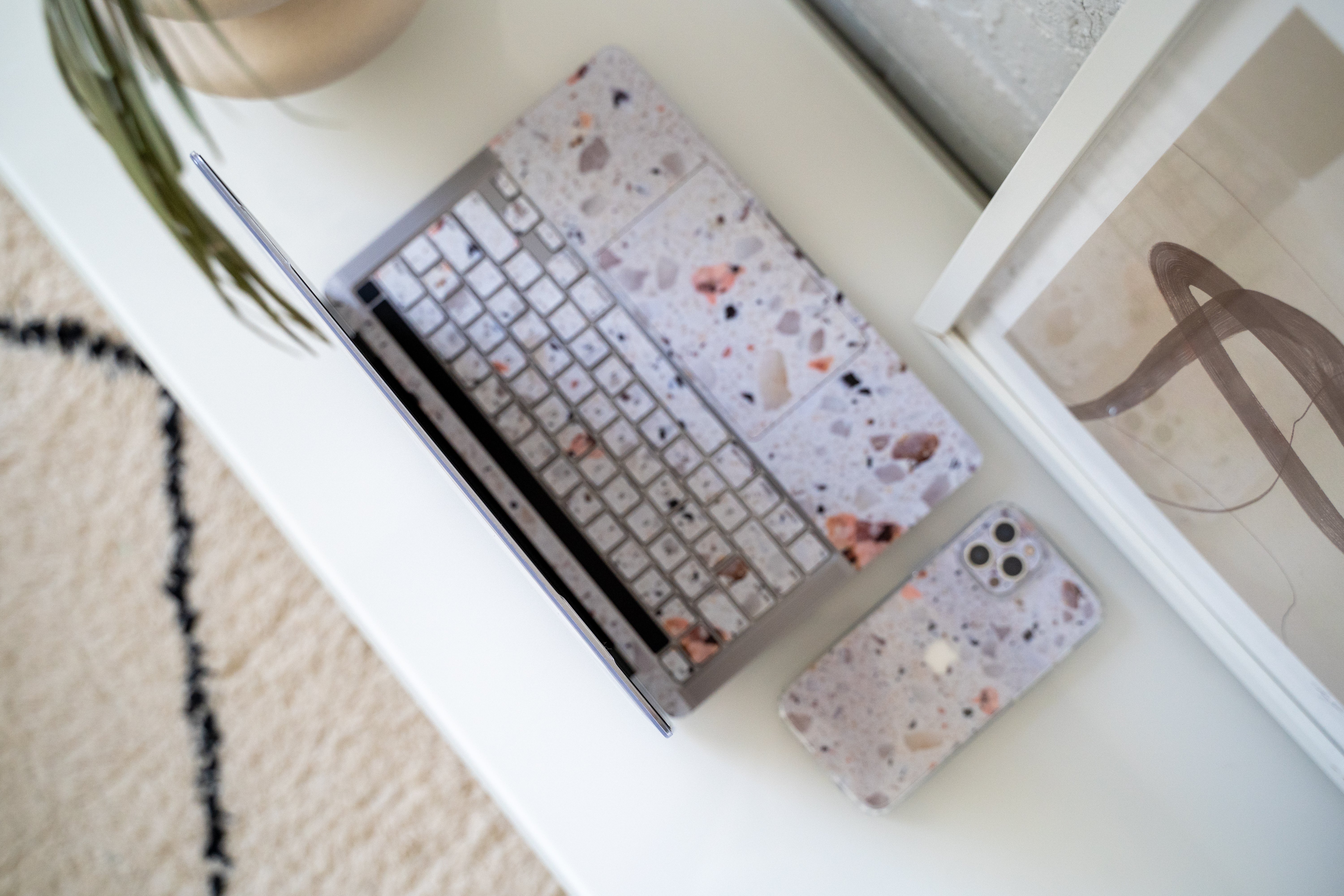 Terrazzo MacBook Keyboard Skin - Image 6
