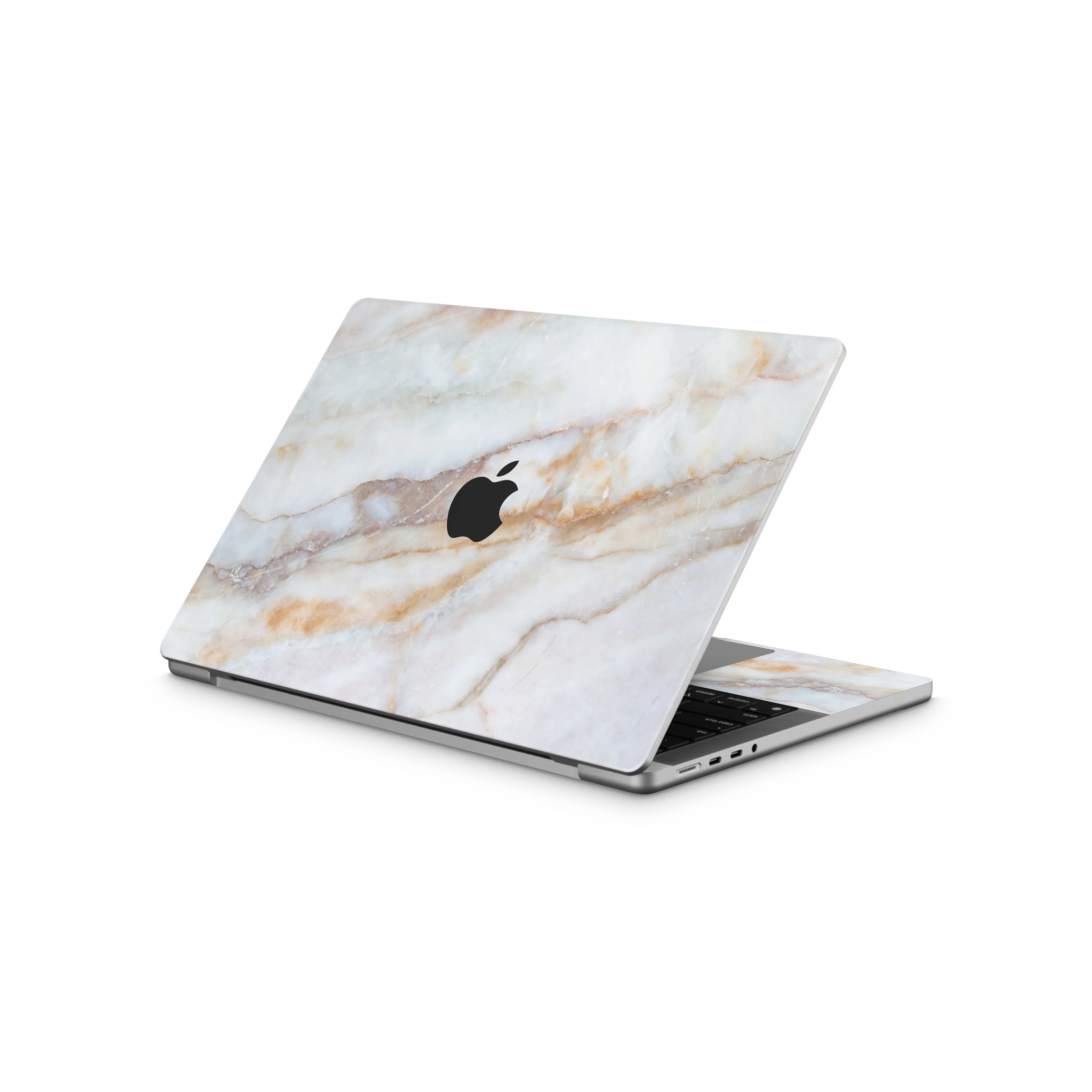 Vanilla Marble MacBook Skin + Case - Image 7