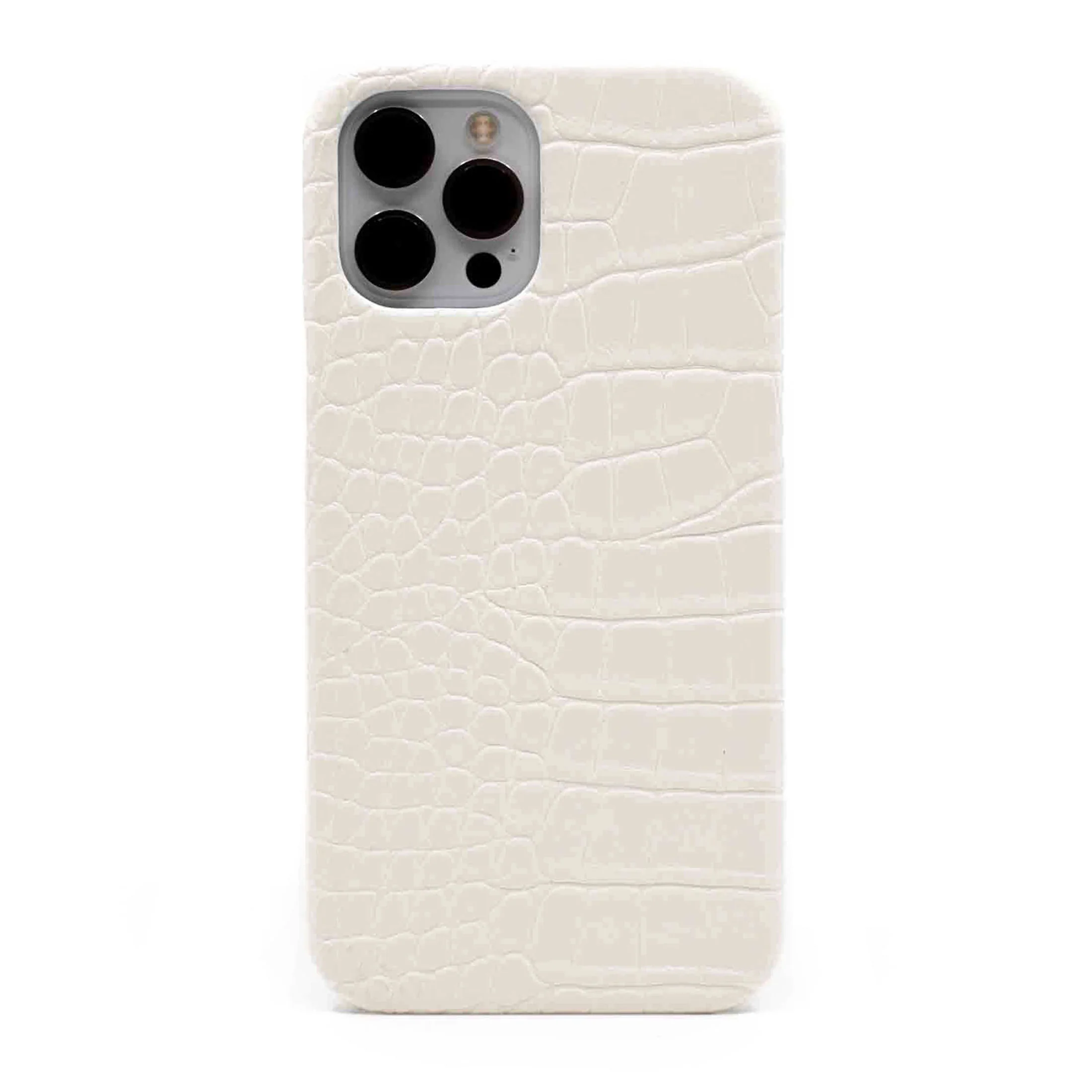 White Crocodile iPhone Case - Image 11
