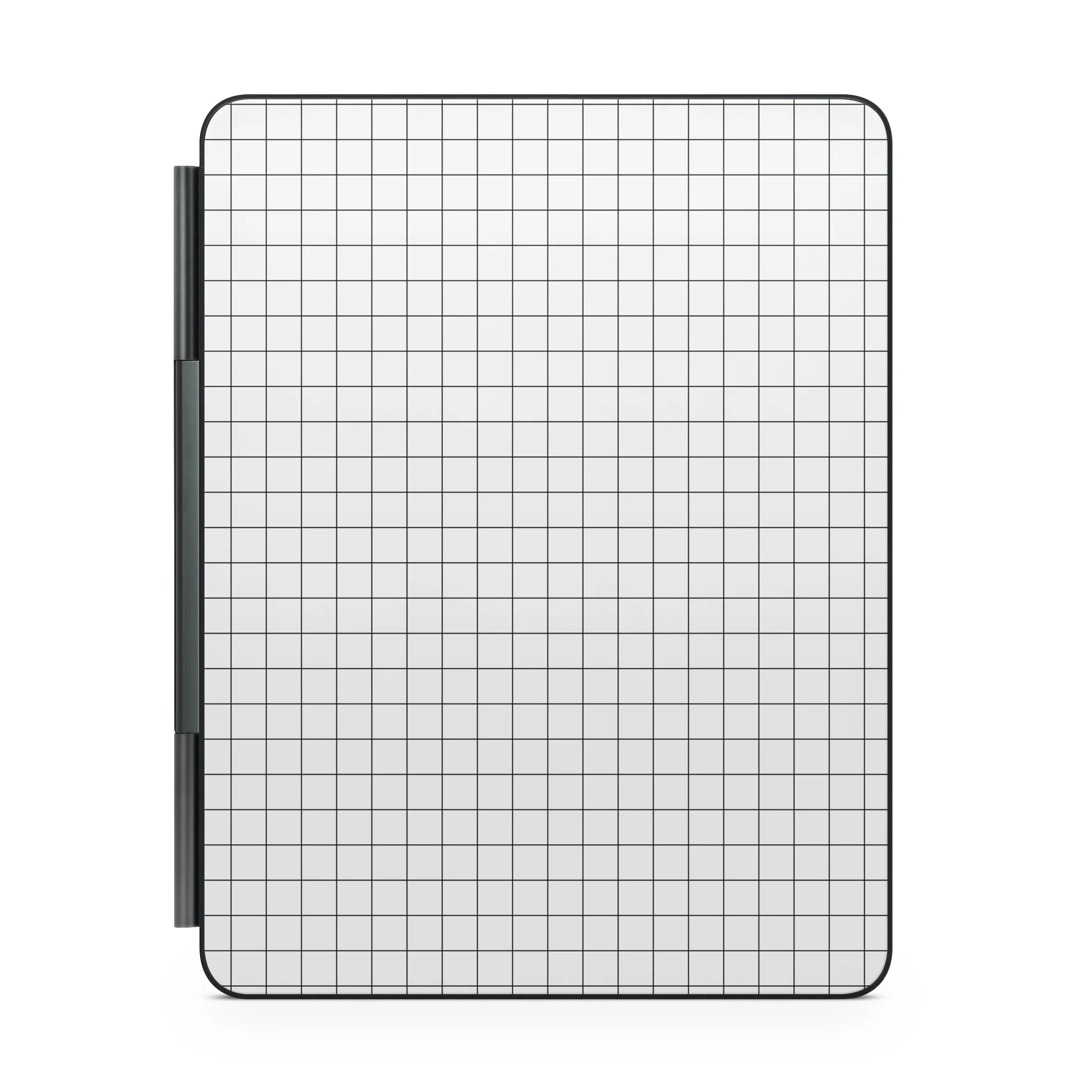 White Grid Line Magic Keyboard Skin for iPad - Image 3