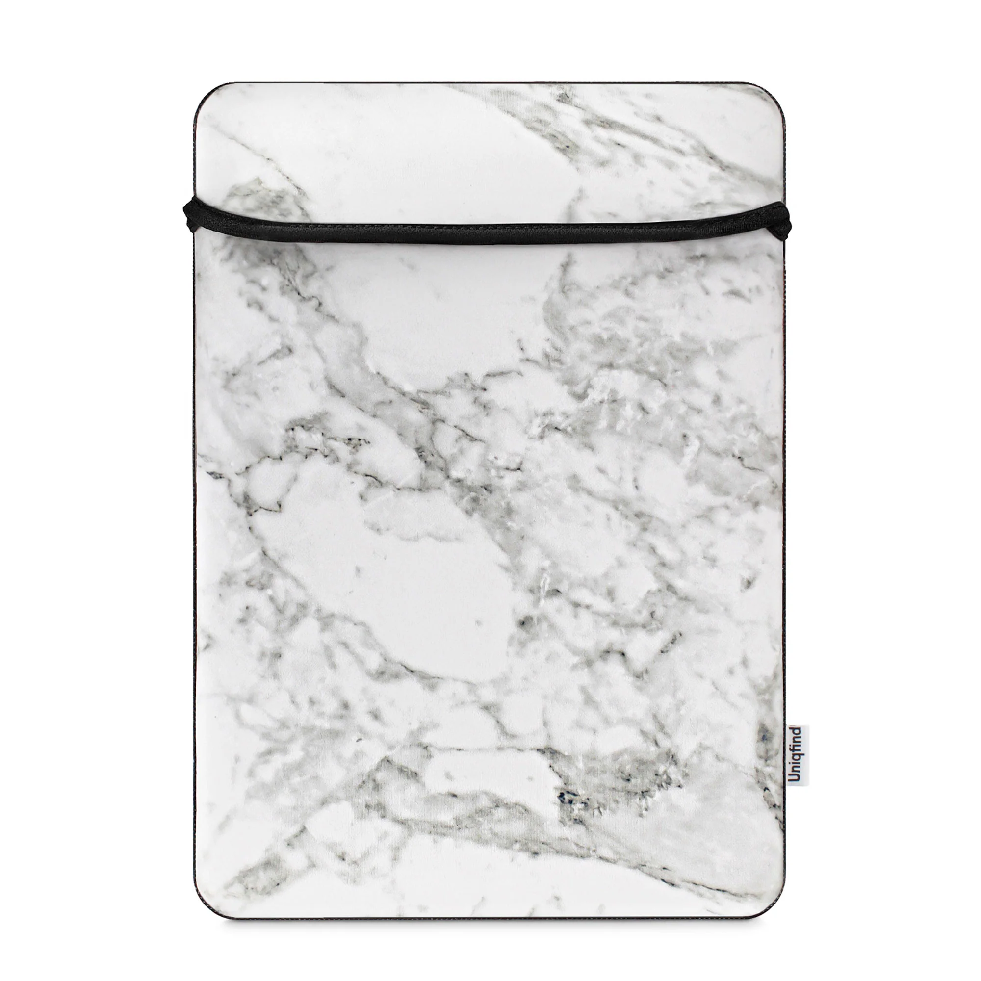 White Marble MacBook Sleeve - Image 4