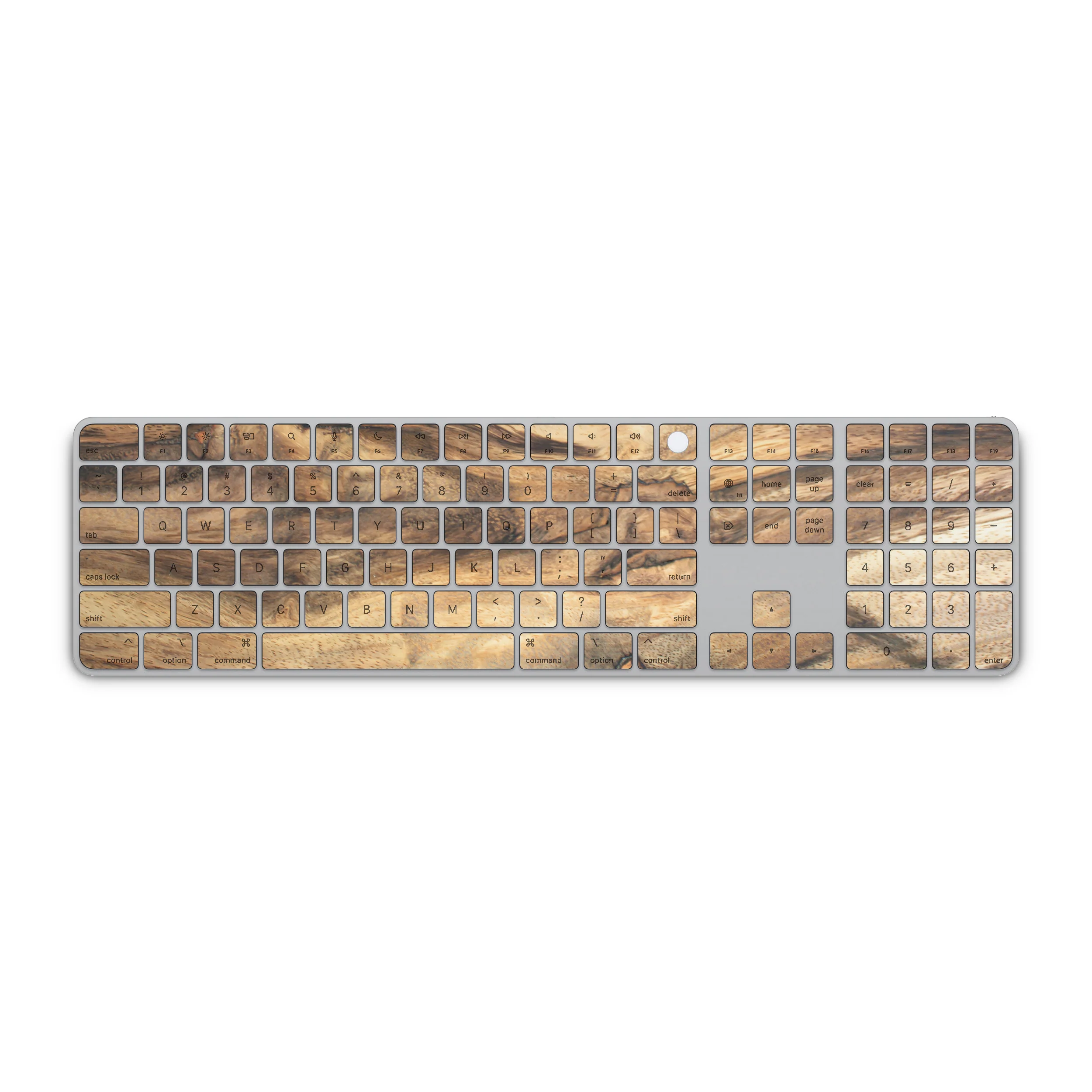 Wood Magic Keyboard Skin - Image 2